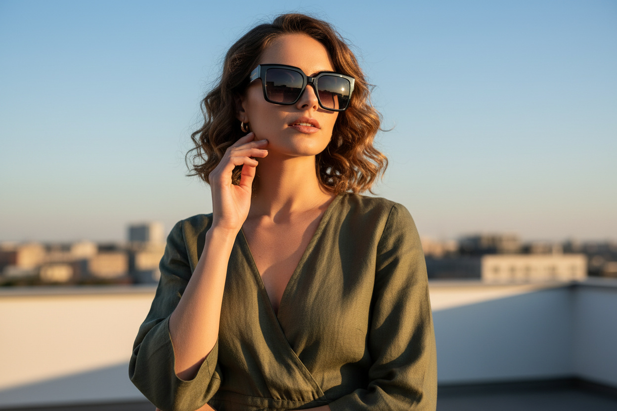 Vista frontale Vogue Eyewear VO5553S (W44/8G)