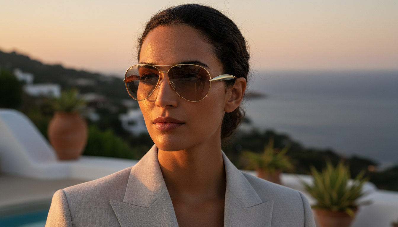 Vue de face Bottega Veneta BV1305S (002)