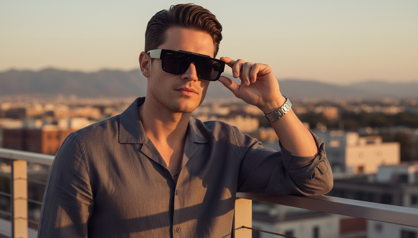 Vue de face Gucci GG1460S (001)