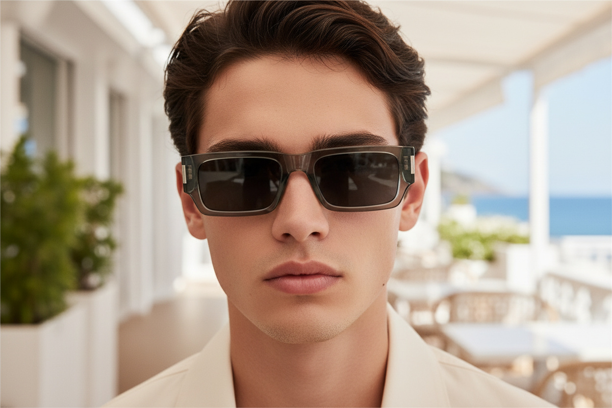 Vue de face Saint Laurent SL 660 (003)