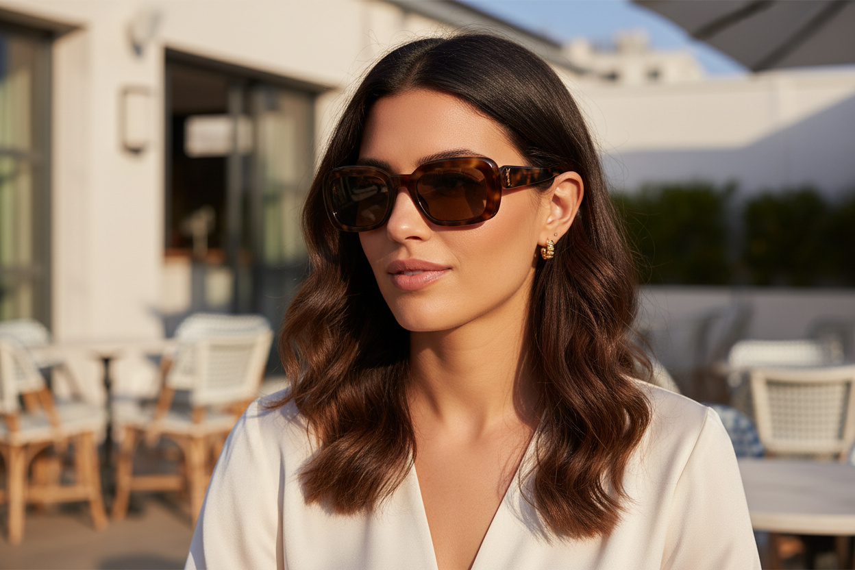 Vue de face Saint Laurent SL M130 (004)