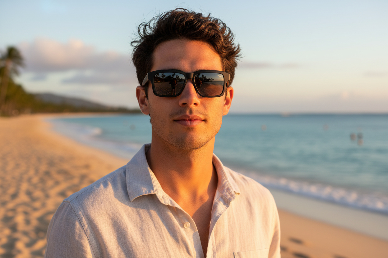 Vista frontale Maui Jim Kahiko (635-02)