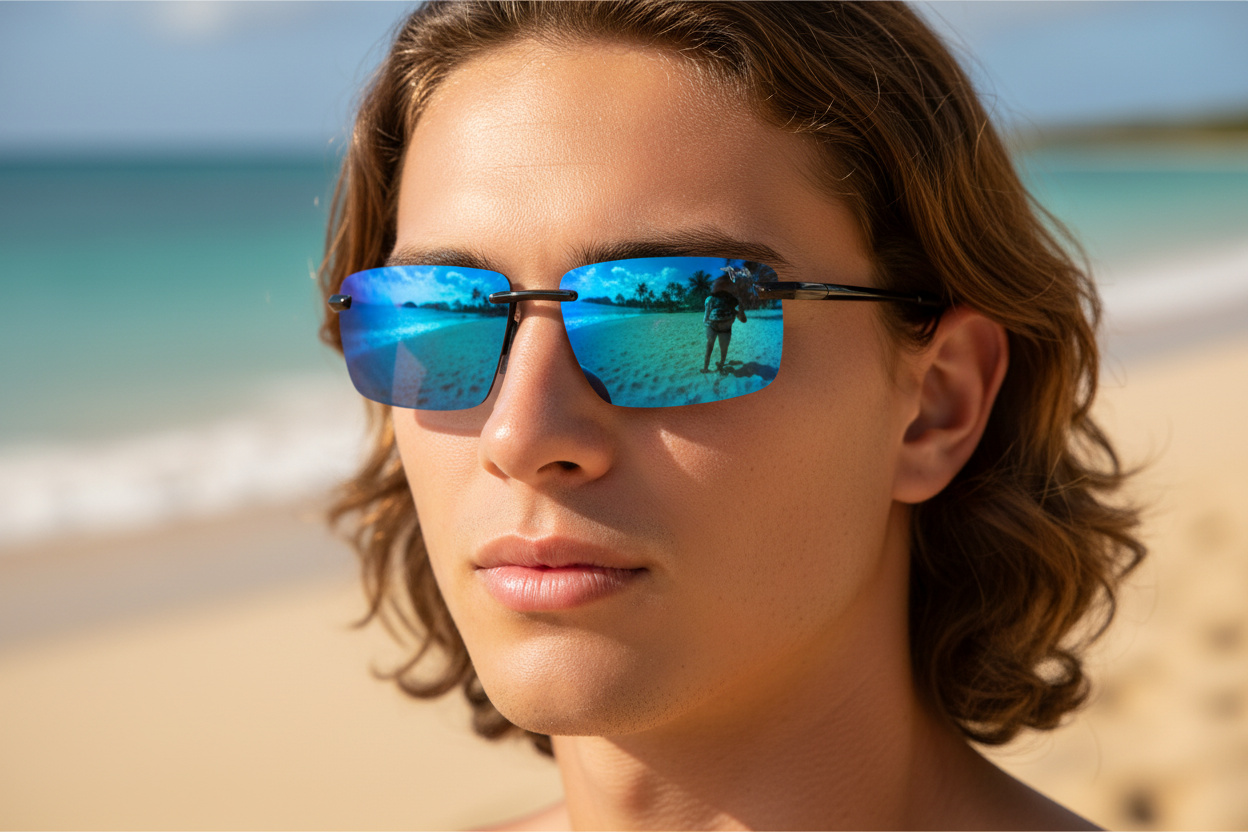 Vista frontale Maui Jim Laulima (B626-14)