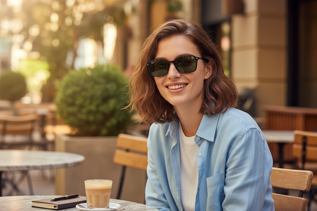 Vue de face Ray-Ban RAIMOND (RB2231 - 901/31)