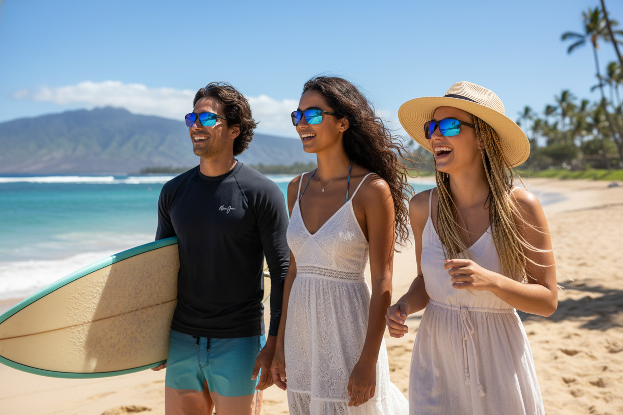 Vorderansicht Maui Jim Hookipa (B807-1115)