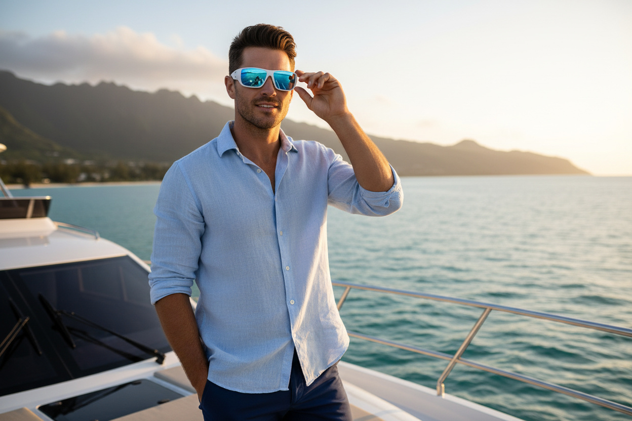 Vue de face Maui Jim Keha (B663-05)
