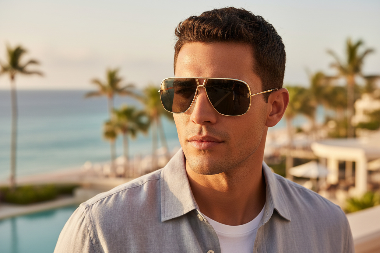 Vue de face Tom Ford STAVROS (FT1204 - 30N)