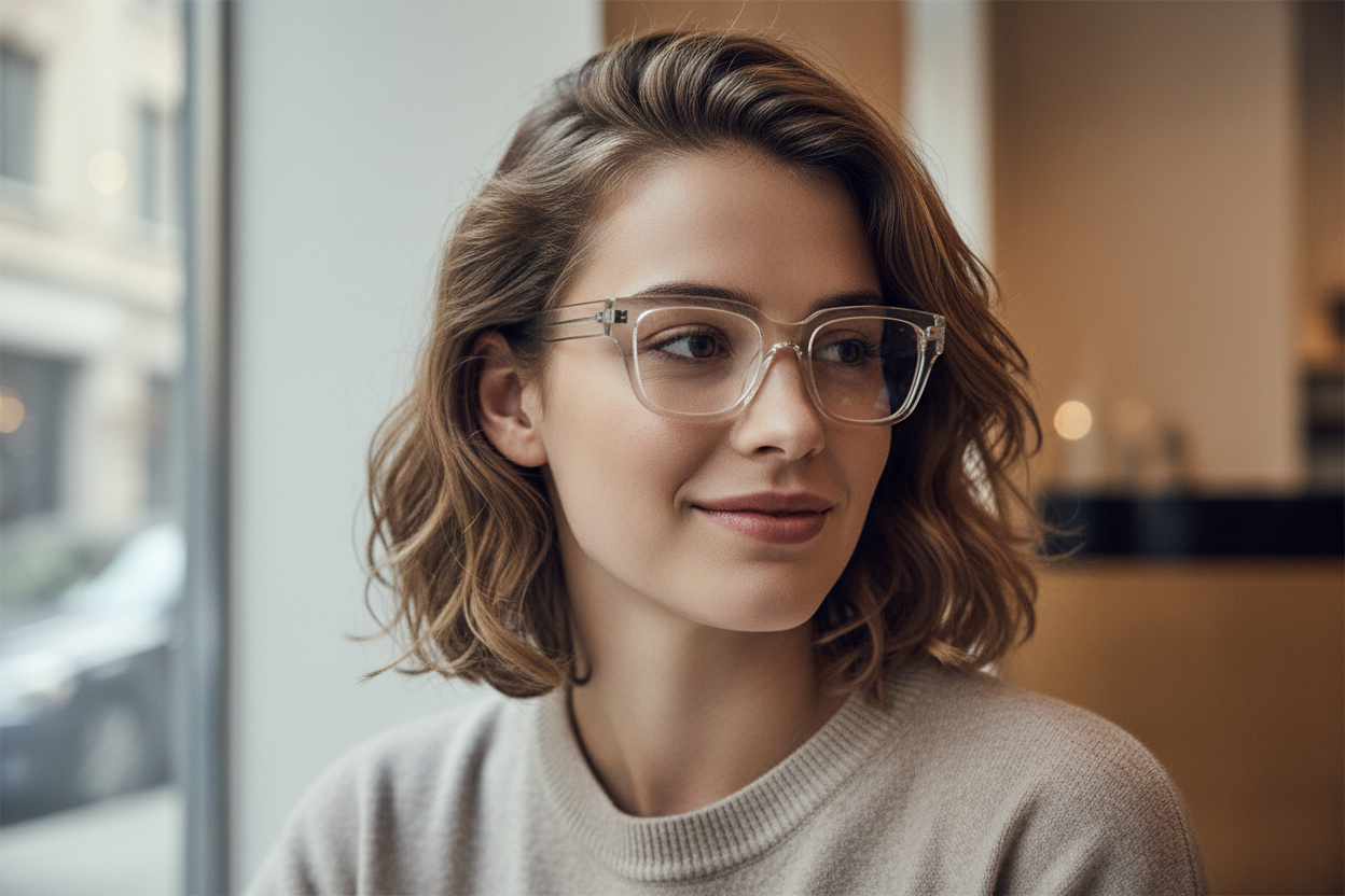 Vue de face Saint Laurent SL 804 (004)