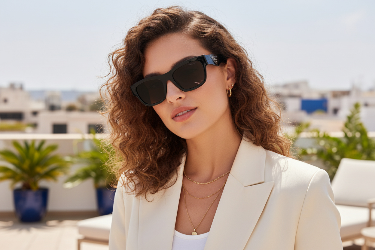Vue de face Prada PR B09S (16K08Z)