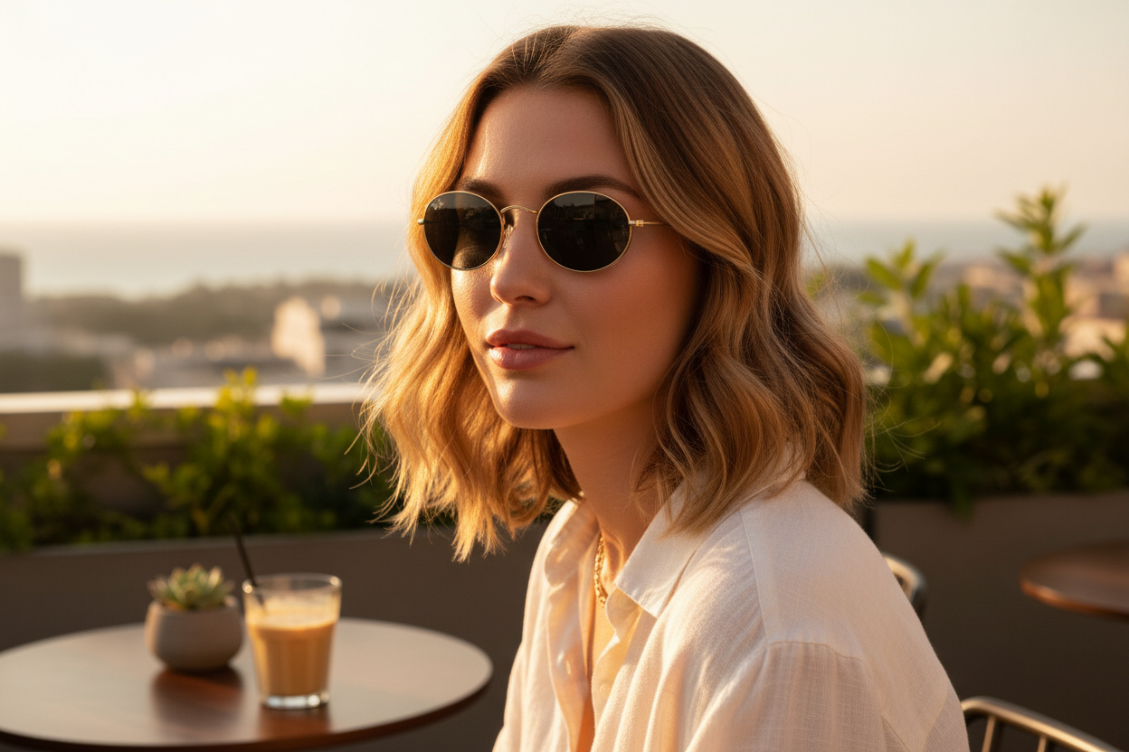 Vue de face Ray-Ban OVAL (RB3547N - 001/R5)