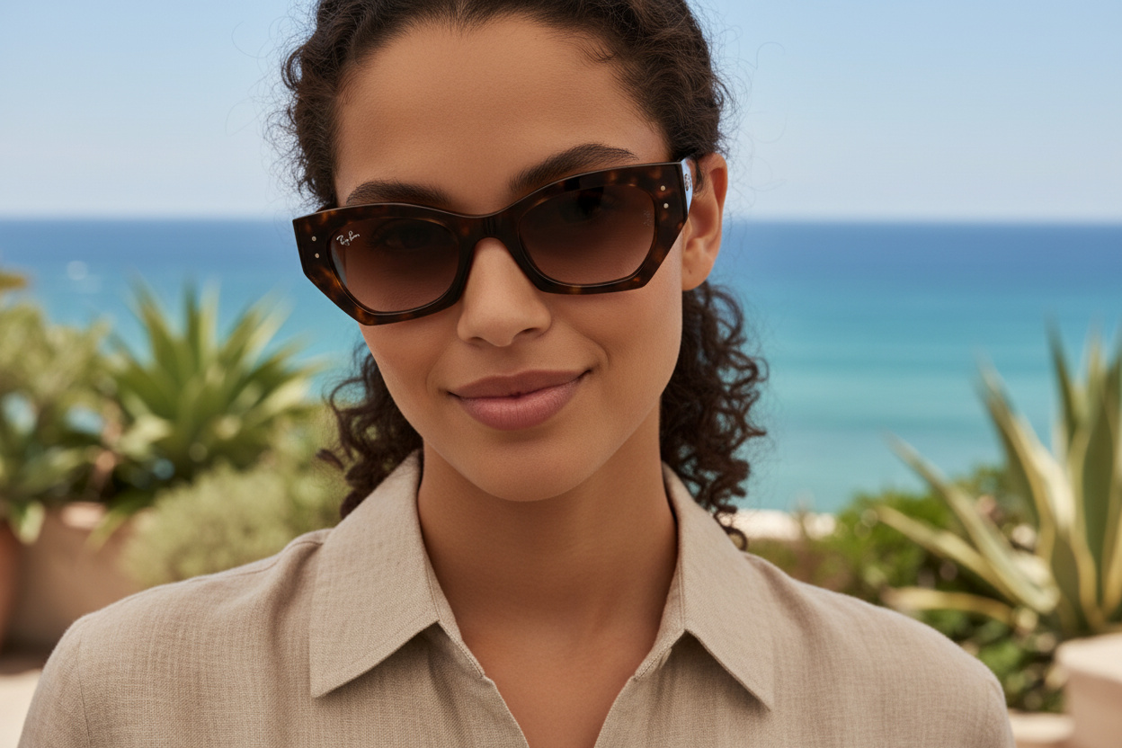 Vue de face Ray-Ban ZENA (RB4430 - 135913)