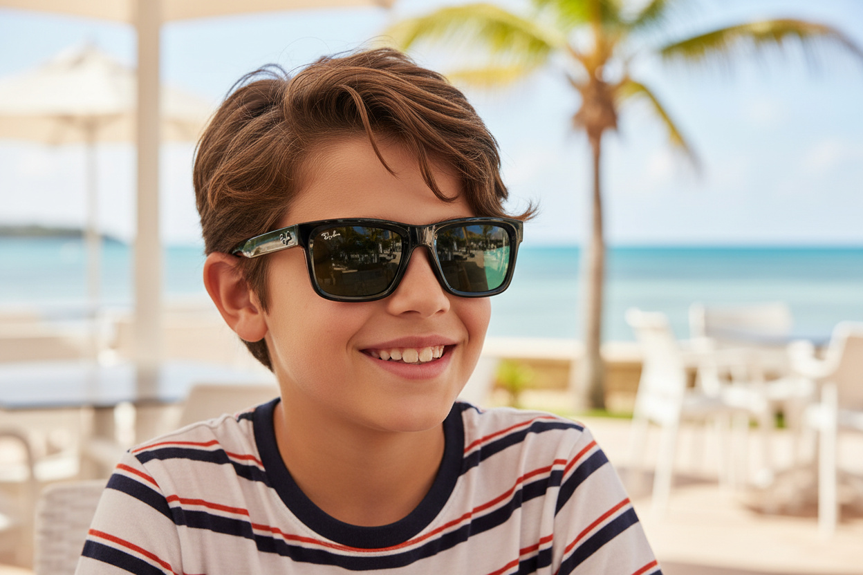 Vue de face Ray-Ban Kids RJ9196S (100/71)