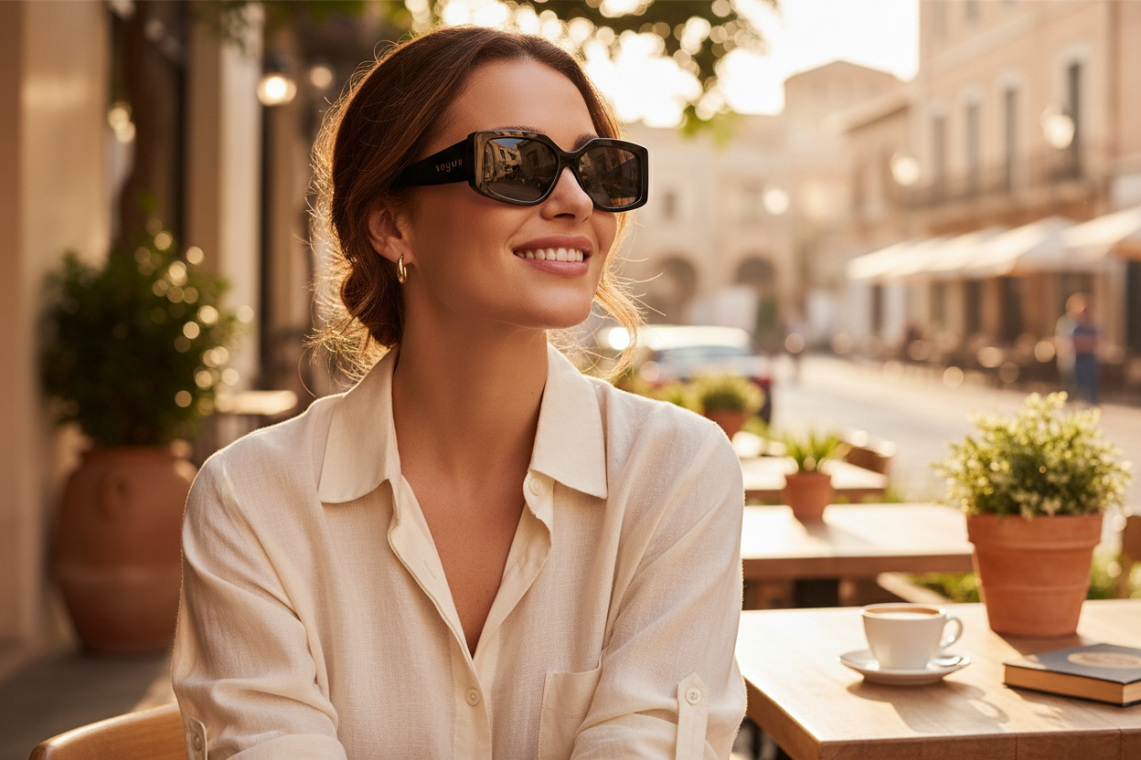 Vue de face Vogue Eyewear VO5642SU (W44/81)