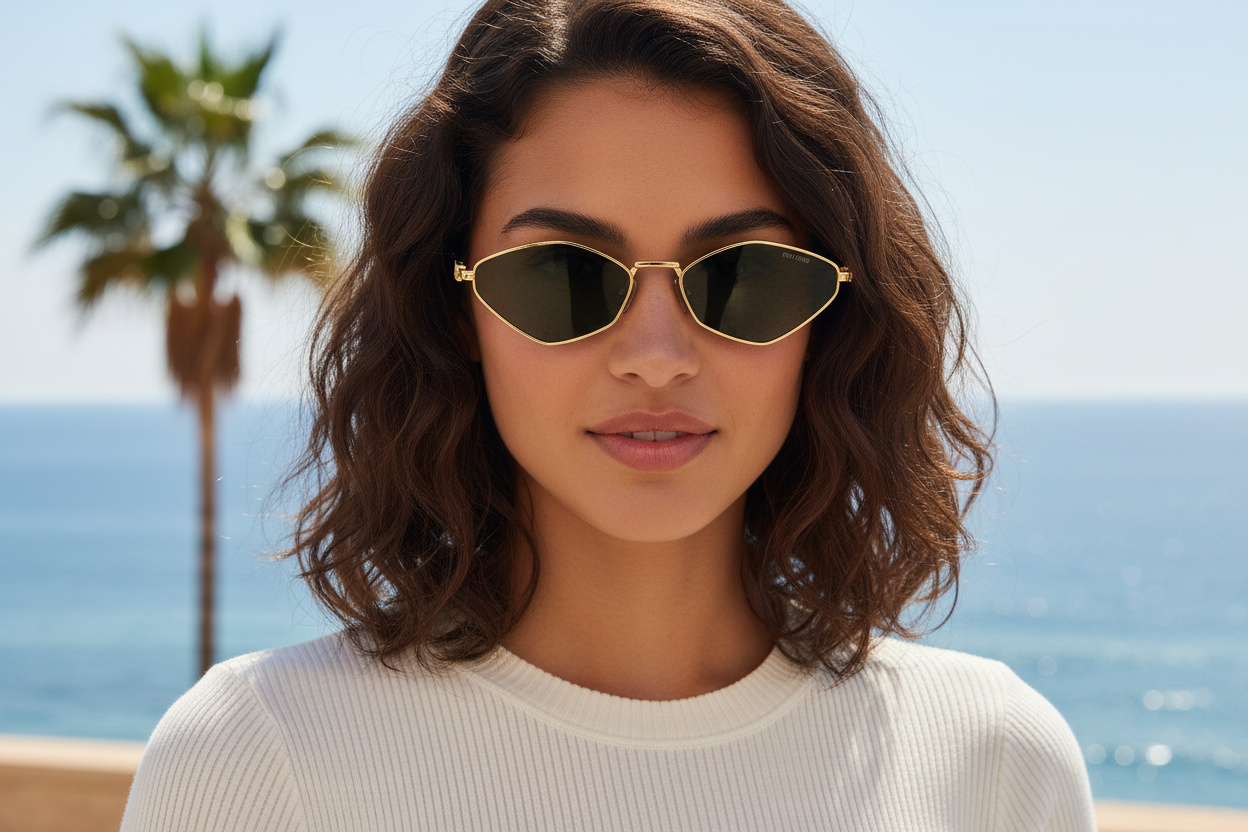 Vue de face Miu Miu MU 56ZS (5AK04M)
