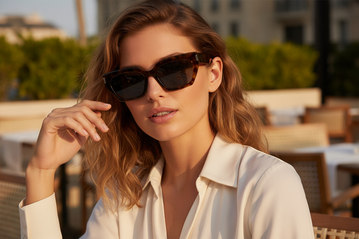 Vista frontale Saint Laurent SL 826 PAGE (002)