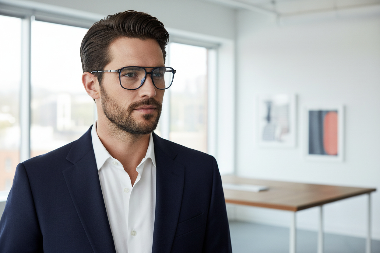 Vista frontale Tom Ford FT5665-B (090)