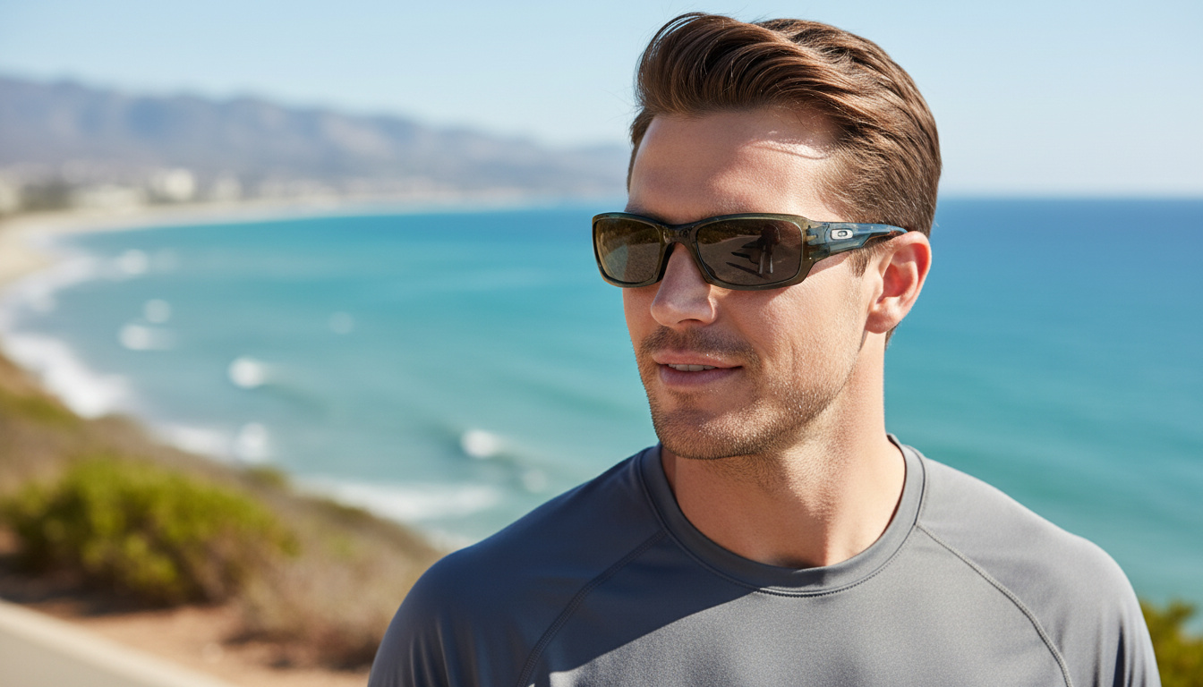 Vista frontale Oakley FIVES SQUARED (OO9238 - 923805)