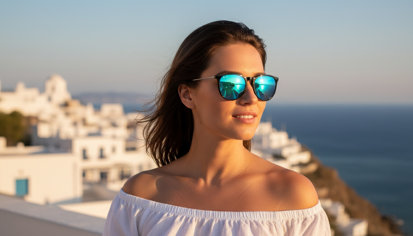 Vue de face Ray-Ban ERIKA (RB4171 - 601/55)