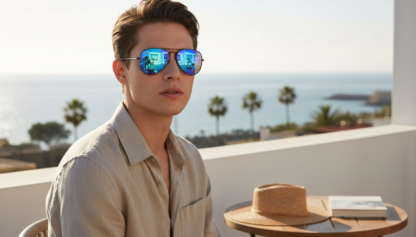 Vue de face Ray-Ban AVIATOR LARGE METAL (RB3025 - 002/4O)