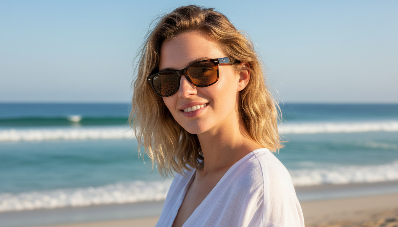 Vue de face Ray-Ban NEW WAYFARER (RB2132 - 710)