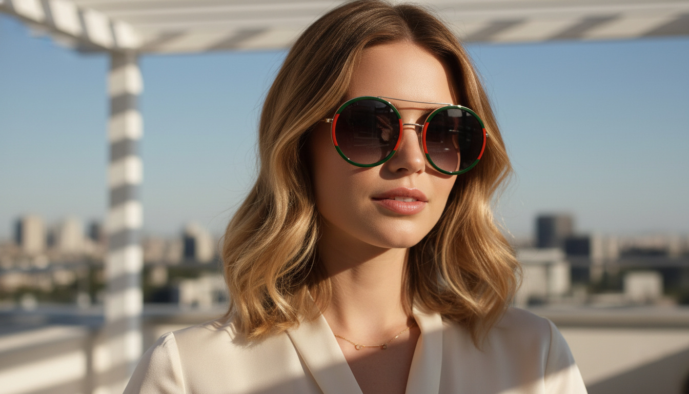 Vista frontale Gucci GG0061S (003)