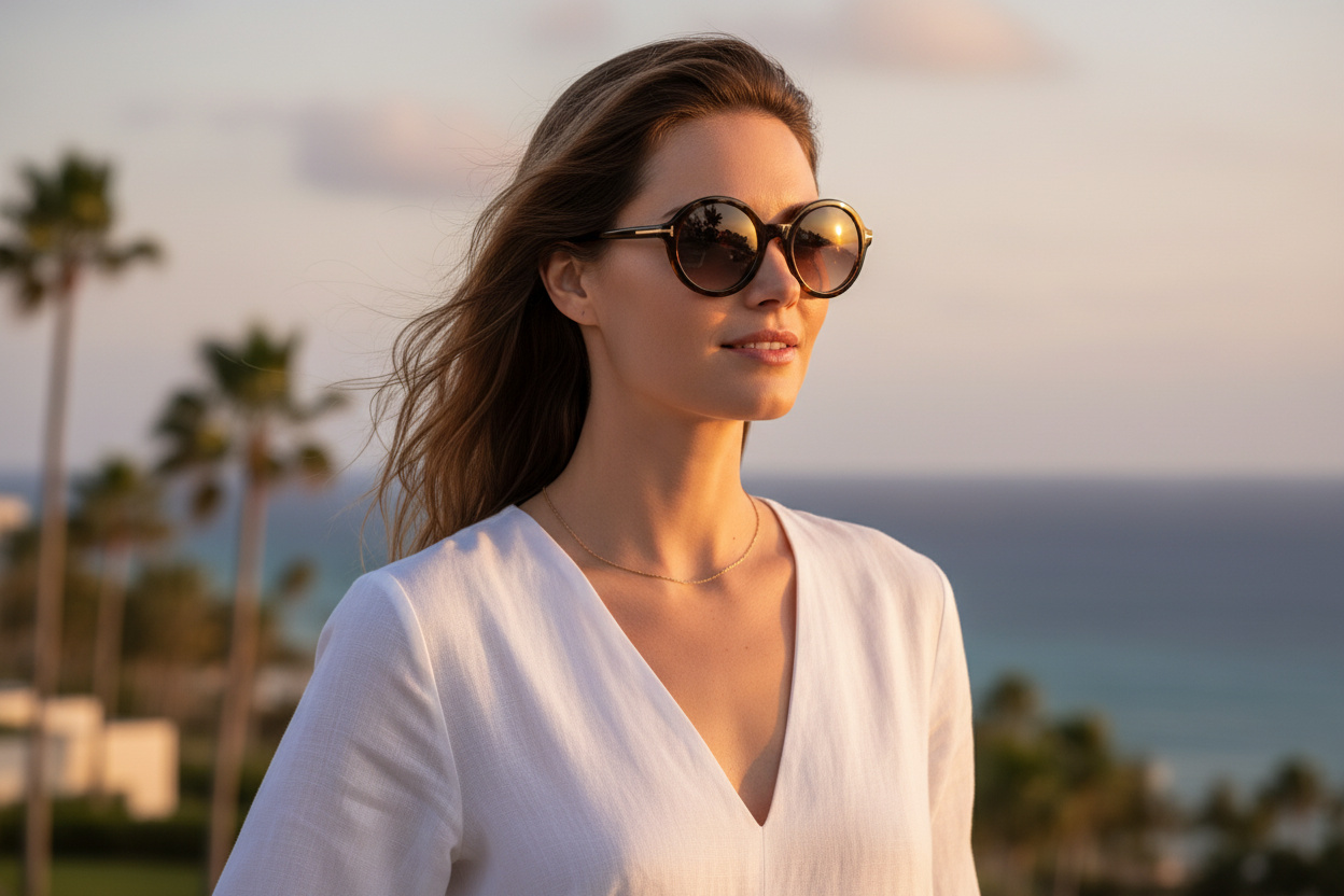 Vista frontale Tom Ford NICOLETTE-02 (FT0602 - 052)