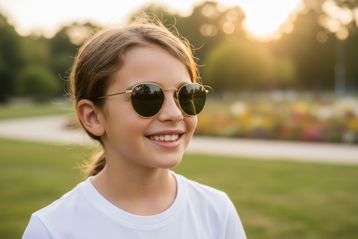 Vista frontale Ray-Ban Kids JUNIOR ROUND (RJ9547S - 223/71)