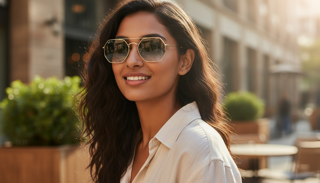 Vue de face Ray-Ban OCTAGONAL (RB3556N - 91233M)