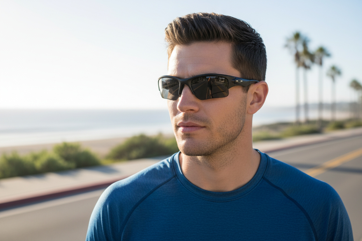 Vue de face Oakley QUARTER JACKET (OO9200 - 920007)