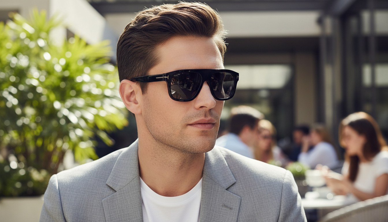 Vorderansicht Tom Ford THOR (FT0777-N - 01A)
