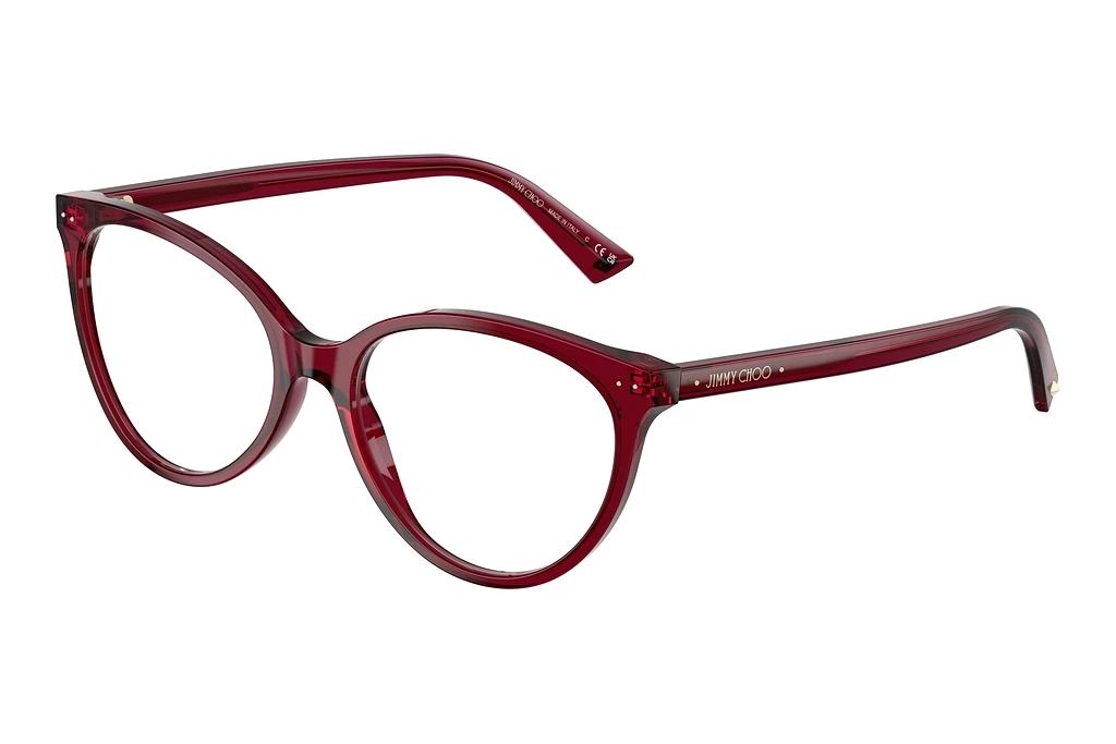 Jimmy Choo   JC3047 5062 Transparent Cranberry