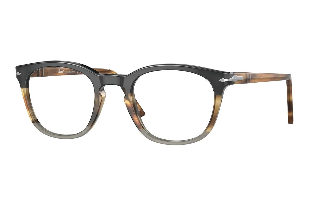Persol   PO3258V 1135 STRIPED BROWN & GREY & BLACK