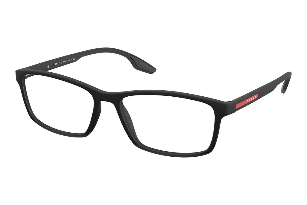 Prada Linea Rossa   PS 04MV DG01O1 Black Rubber