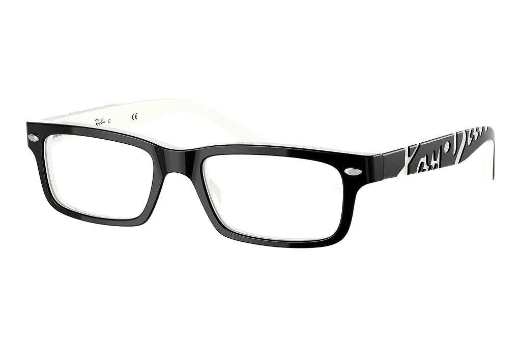 Ray-Ban Kids   RY1535 3579 Black On White