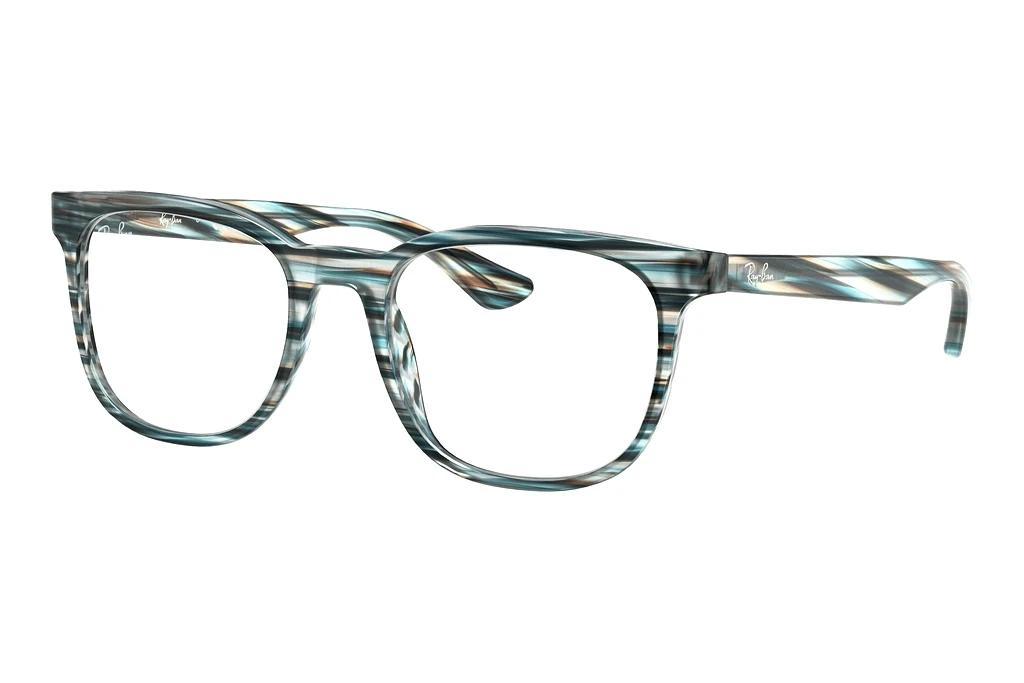 Ray-Ban   RX5369 5750 Striped Blue and Grey