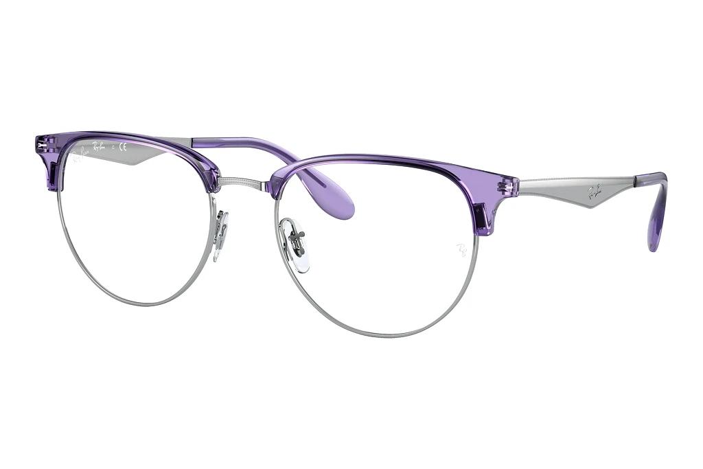 Ray-Ban   RX6396 3130 Transparent Violet On Silver