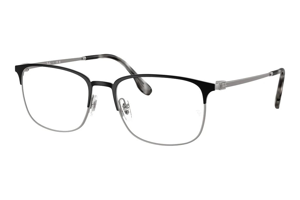 Ray-Ban   RX6494 3187 Matte Black On Matte Gunmetal