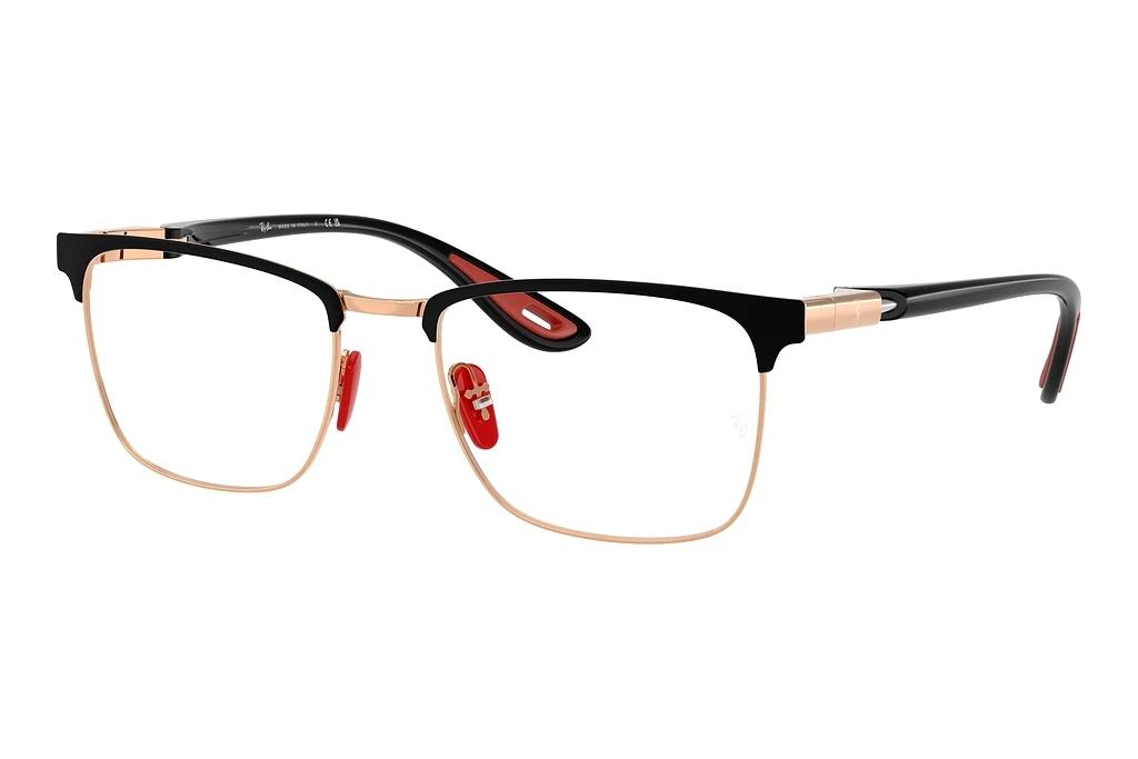 Ray-Ban   RX6621M F132 Black On Rose Gold