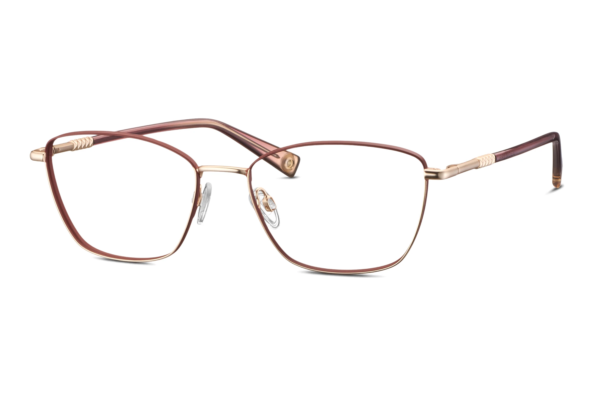Brendel   BL 902469 52 weinrot / gold semi matt