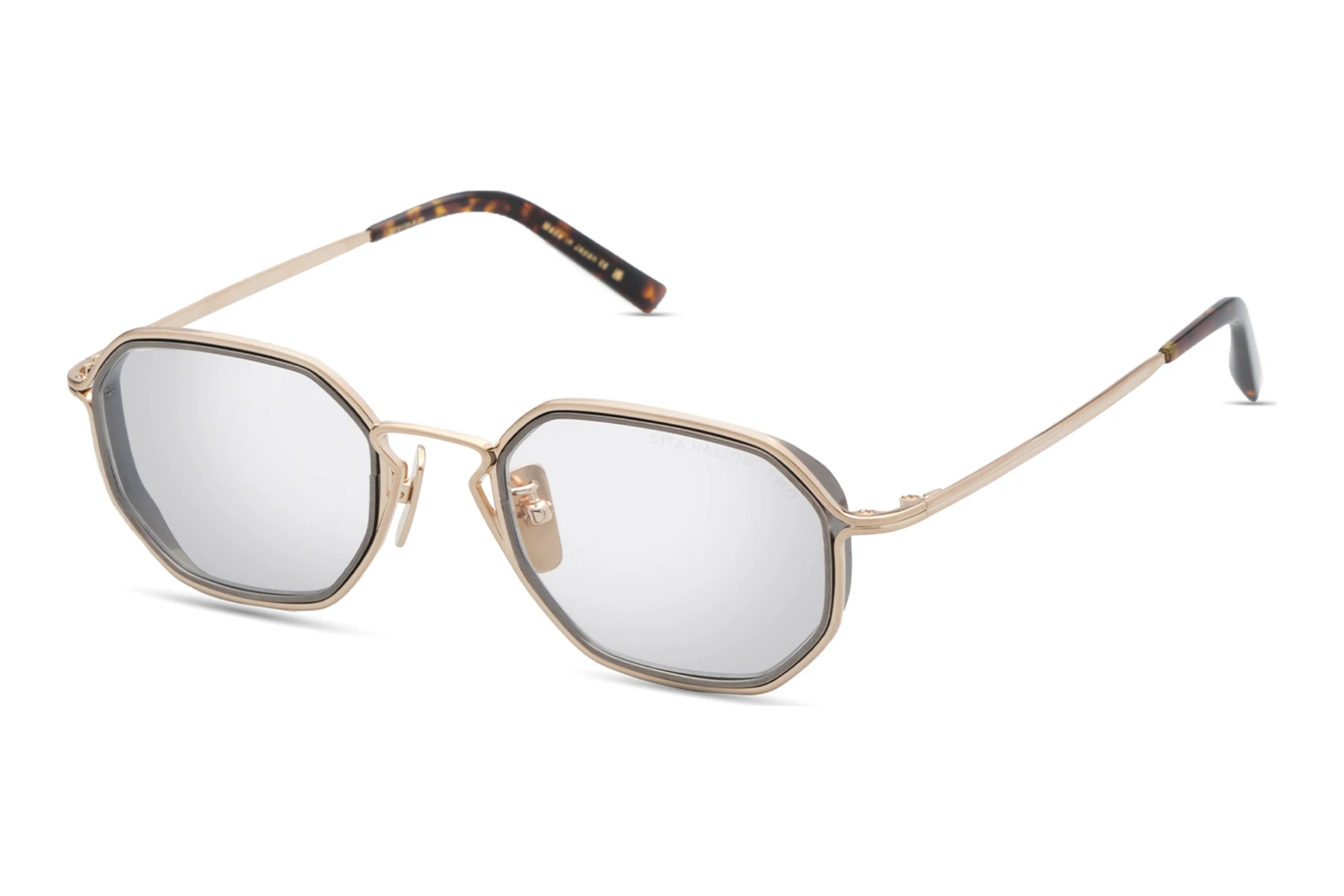 DITA   DTX-170 01A WHITE GOLD - BRUSHED DARK GUN