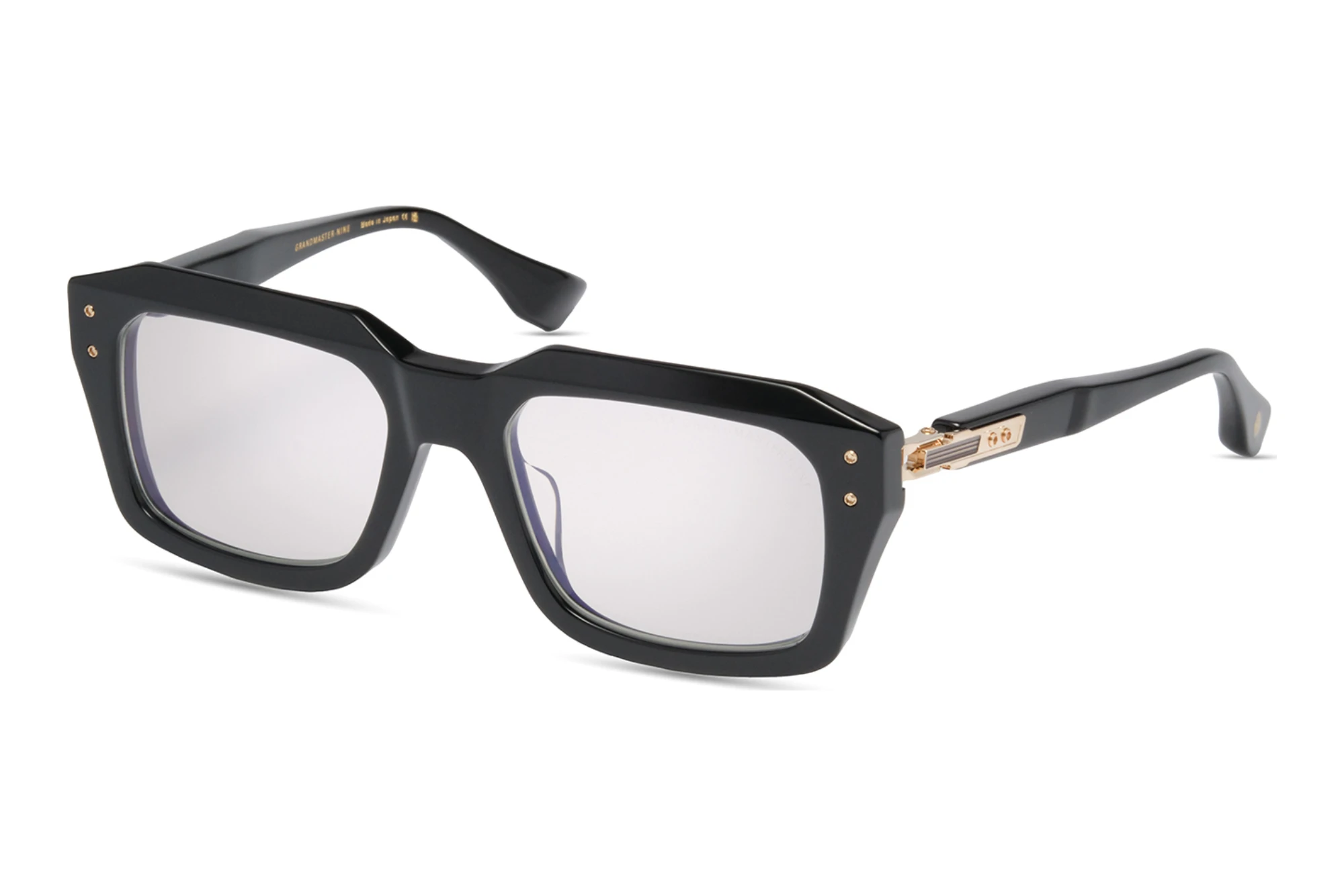 DITA   DTX-464 01A-Asian-Fit BLACK - WHITE GOLD