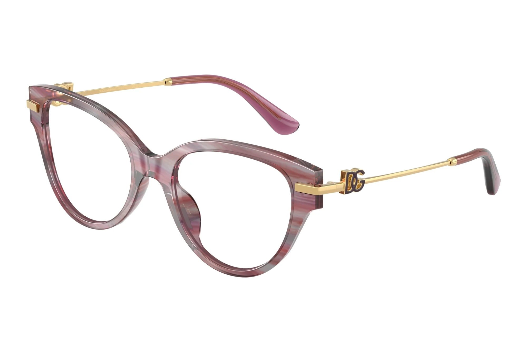 Dolce & Gabbana   DG3438 3474 Striped Violet