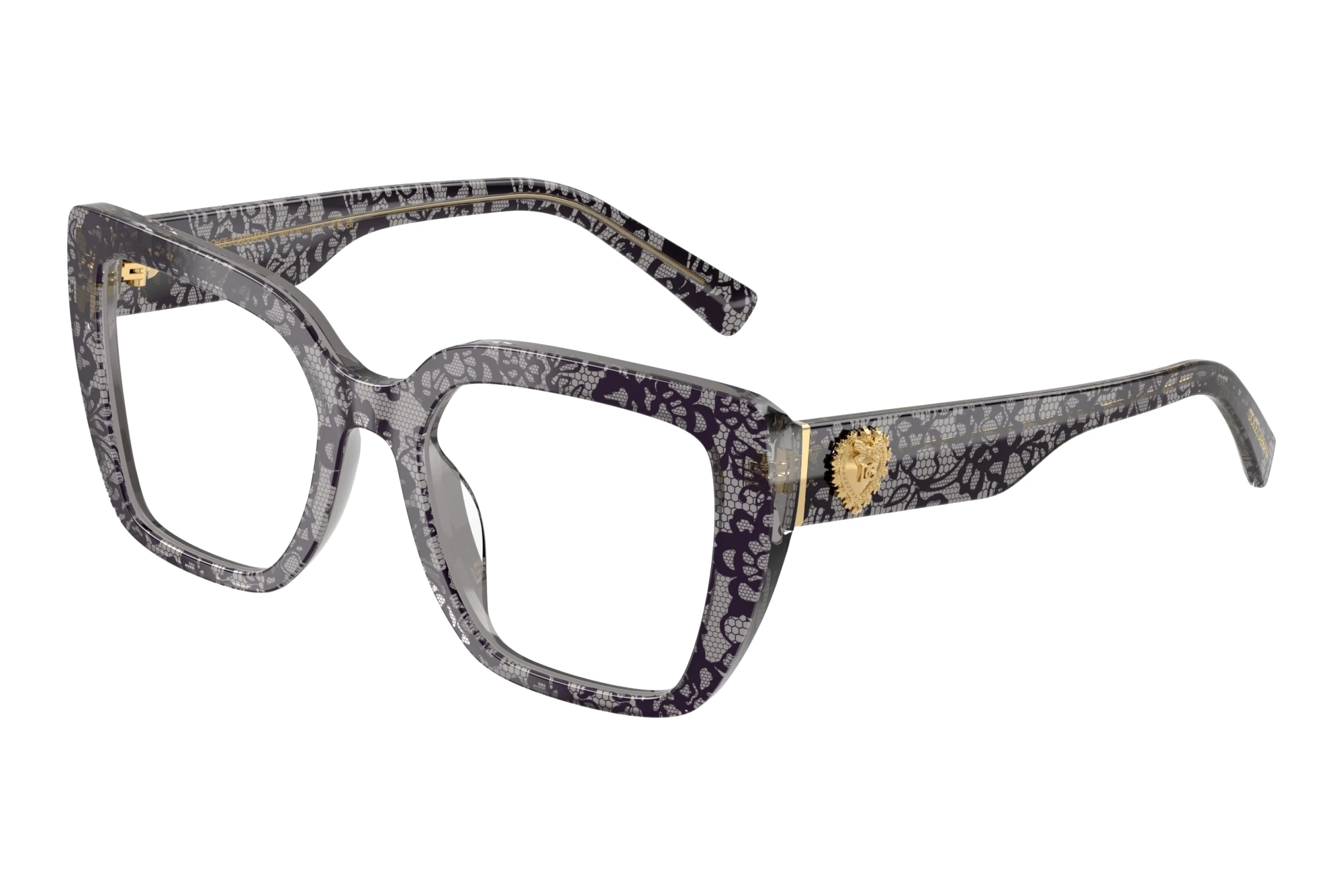 Dolce & Gabbana   DG3441 3471 Print Black Lace