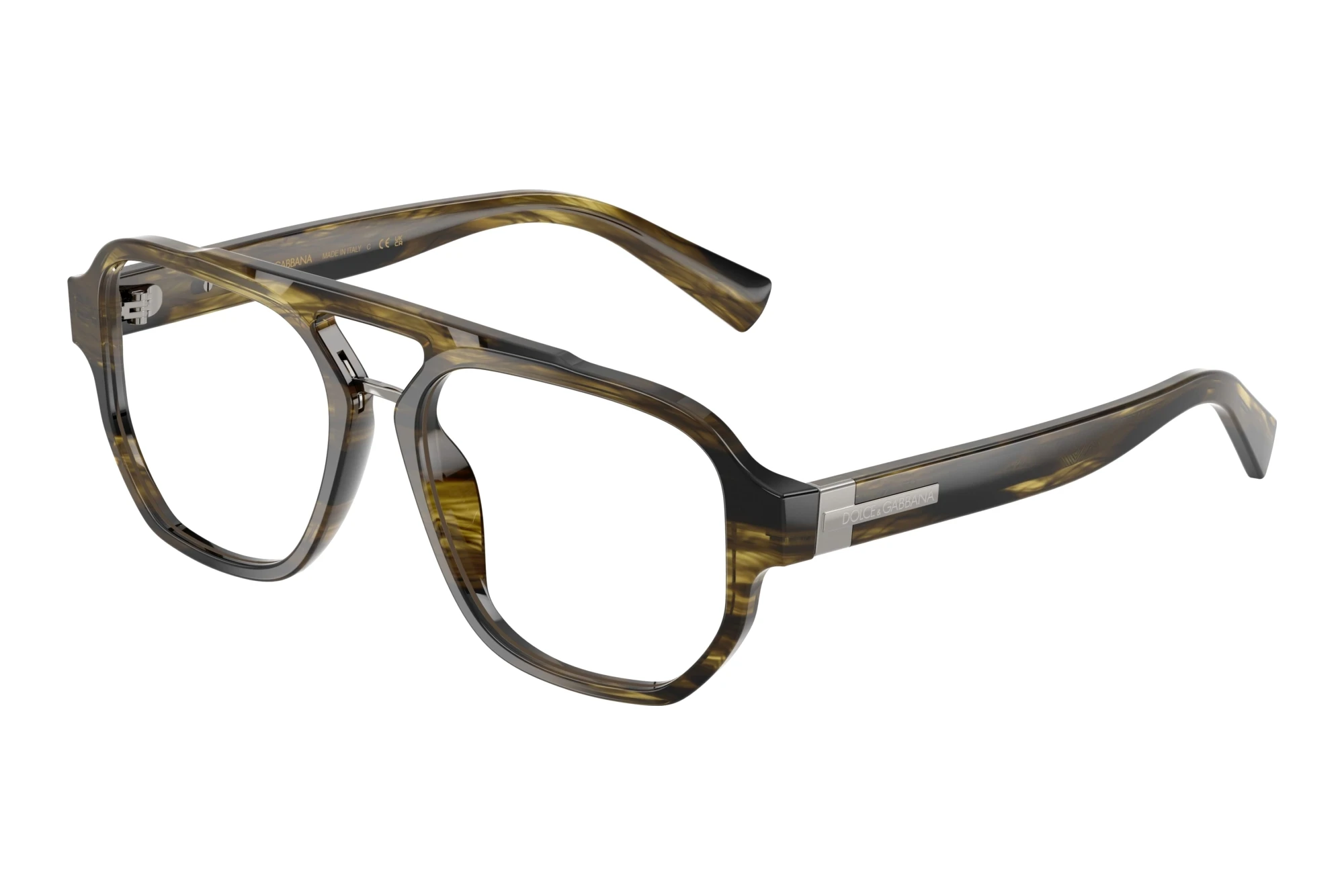 Dolce & Gabbana   DG3447 3066 Striped Green