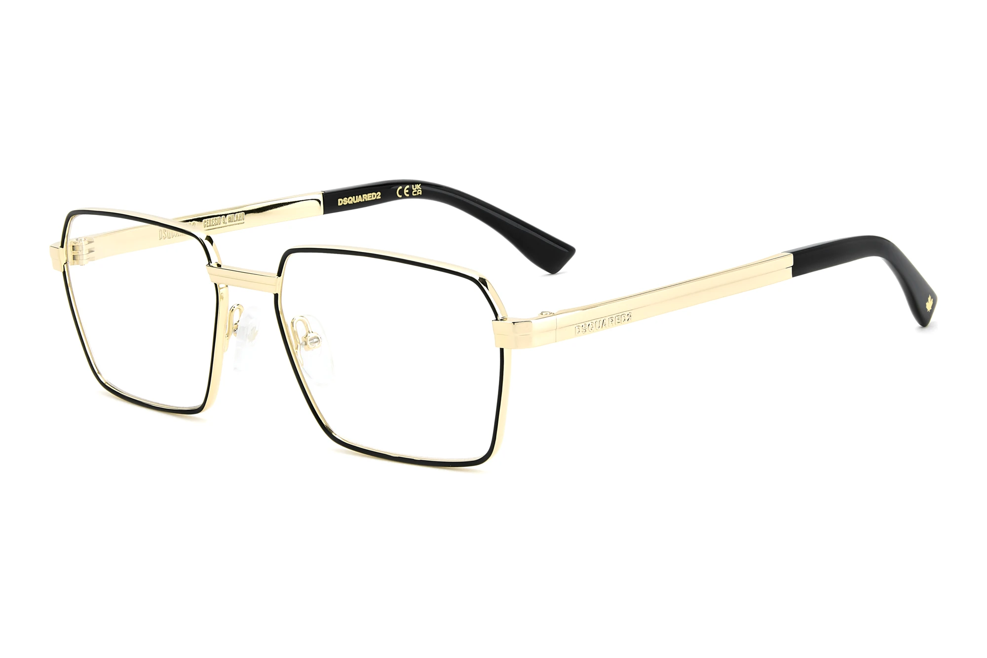 Dsquared2   D2 0193 I46 MATTE BLACK GOLD