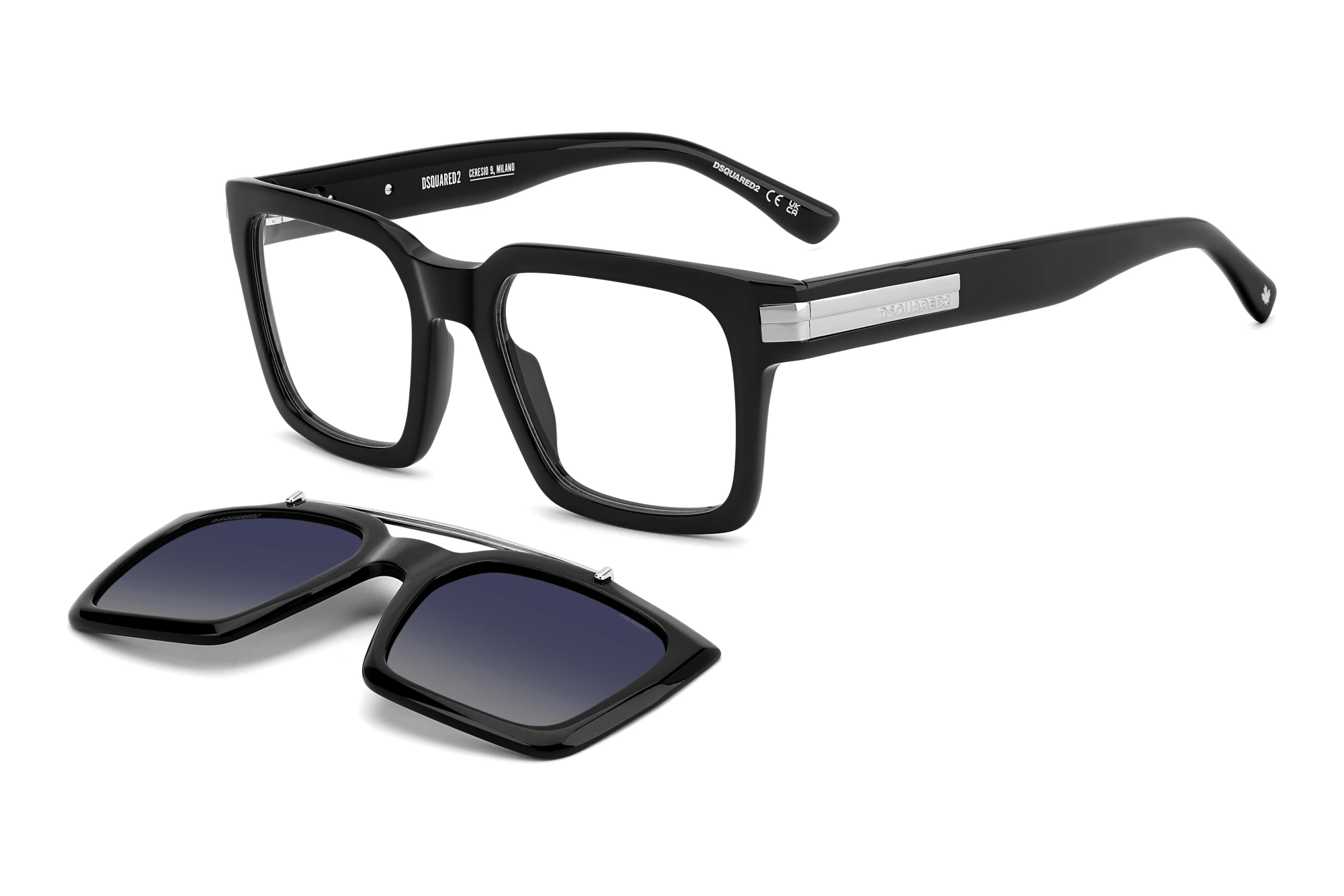 Dsquared2   D2 0220/C CSA BLACK PALLADIUM