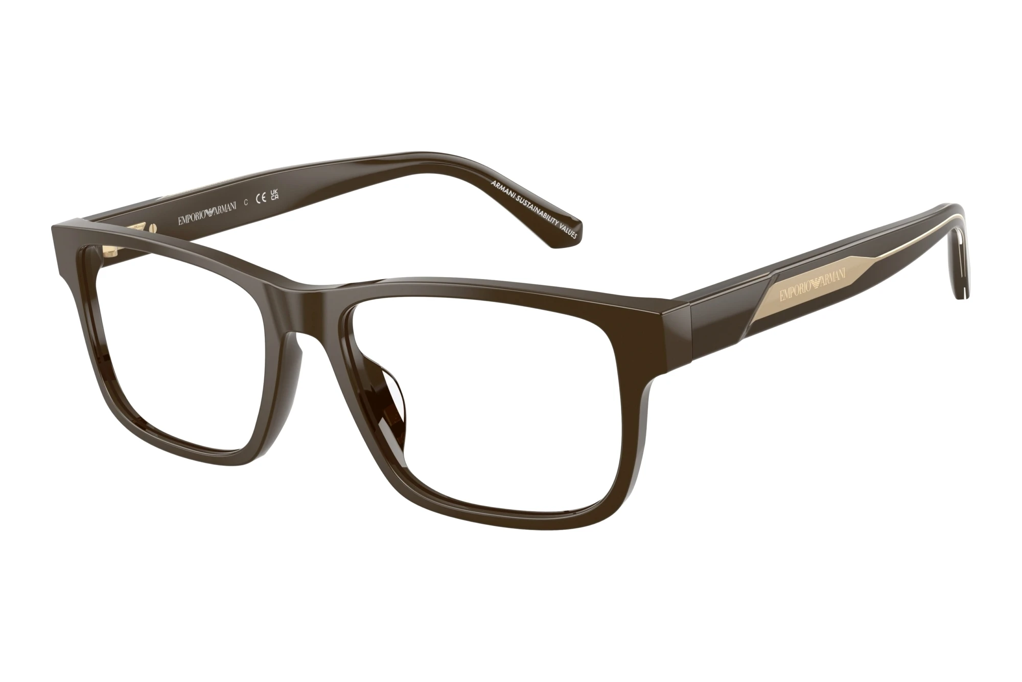 Emporio Armani   EA3265U 6307 Shiny Brown