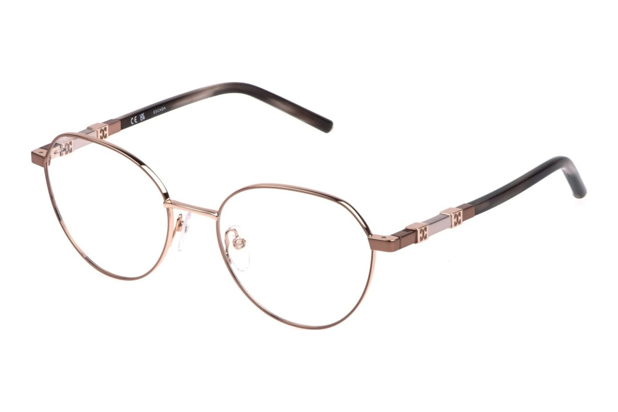 Escada   VESG29 08MZ SHINY GOLD COPPER WITH COLOURED PARTS