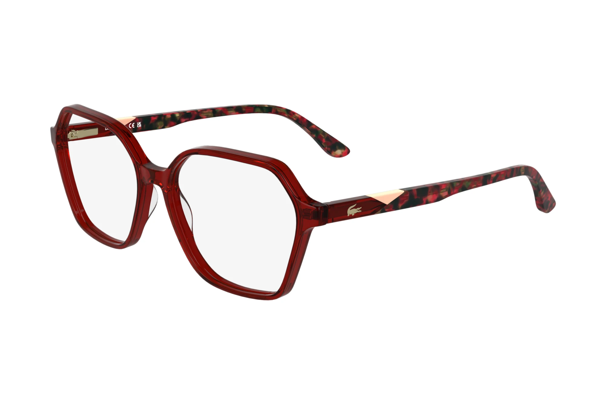 Lacoste   L2988 N 615 TRASNPARENT RED