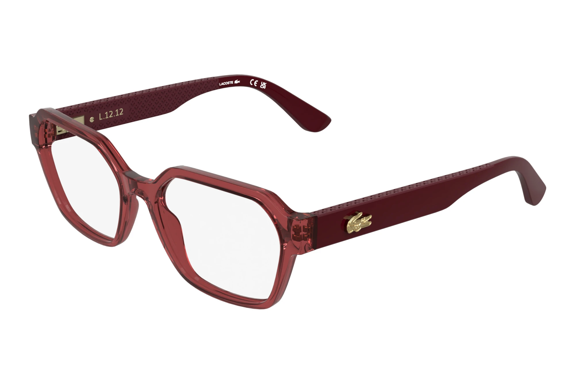 Lacoste   L4025 601 TRANSPARENT LIGHT BURGUNDY